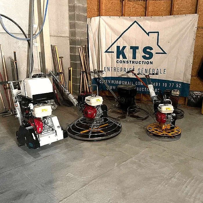 Béton brossé à La Louvière